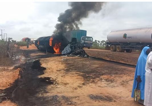 Взрыв цистерны с топливом в Нигерии